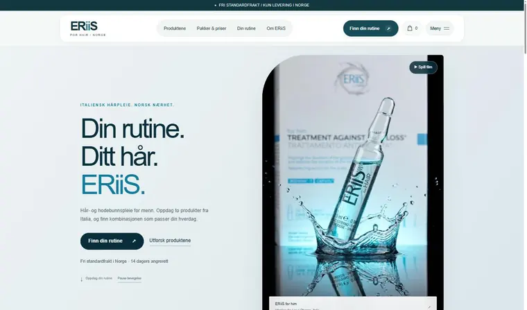ERiiS Norge nettbutikk